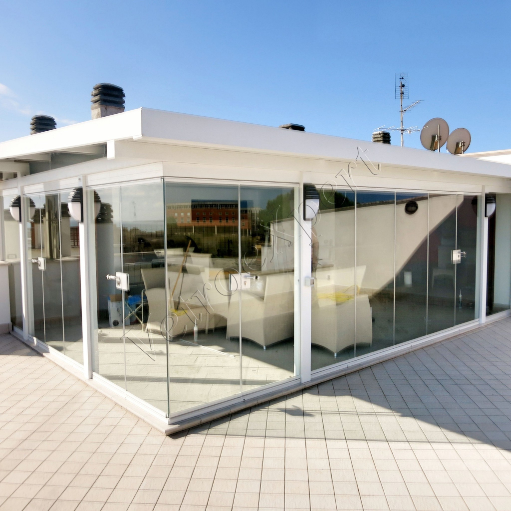 vetrate pieghevoli, Vetrate panoramiche e Vetrate pieghevoli Glassroom, VetroeXpert